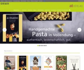 AT-Verlag.ch(AT Verlag) Screenshot