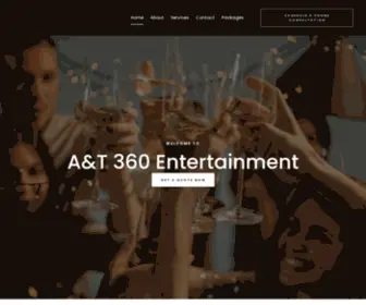 AT360Entertainment.com(A&T 360 Entertainment) Screenshot