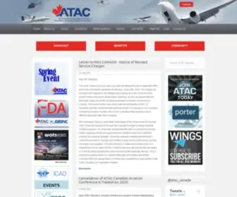 Atac.ca(Aviation Association) Screenshot