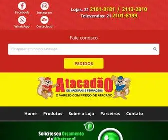 Atacadaodemadeiras.com.br(Atacadão de Madeiras e Ferragens) Screenshot