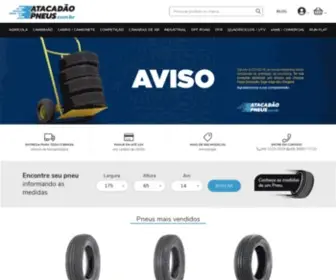 Atacadaopneus.com.br(Atacadão Pneus) Screenshot