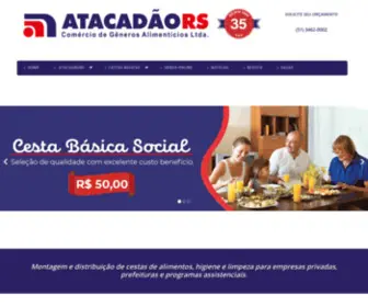 Atacadaors.com.br(Atacadão RS) Screenshot