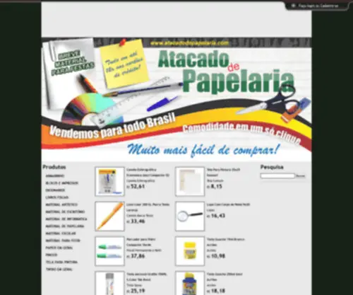 Atacadodepapelaria.com(Atacadodepapelaria) Screenshot