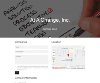 Atachange.com(At A Change) Screenshot
