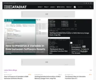 Atadiat.com(الصفحة الرئيسية) Screenshot