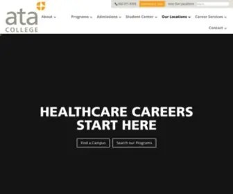 Ata.edu(ATA College) Screenshot