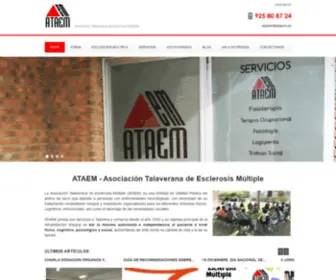 Ataem.es(Asociación Talaverana de Esclerosis Múltiple en Talavera) Screenshot