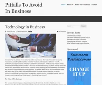 Atakopel.com(Pitfalls to Avoid in Business) Screenshot