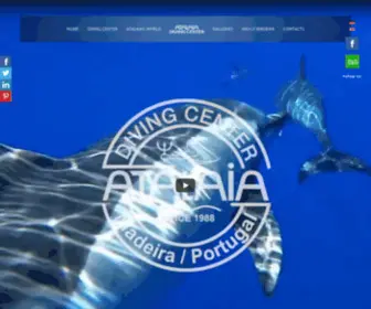 Atalaia-Madeira.com(Atalaia Diving Center Madeira) Screenshot