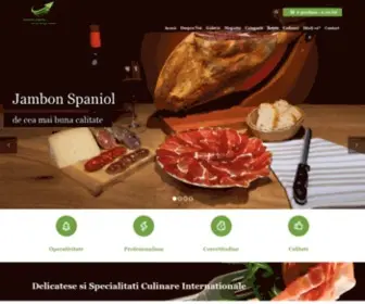 Atalantalogistic.ro(Jamon Spaniol Romania) Screenshot