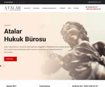 Atalarhukuk.com(Atalar) Screenshot