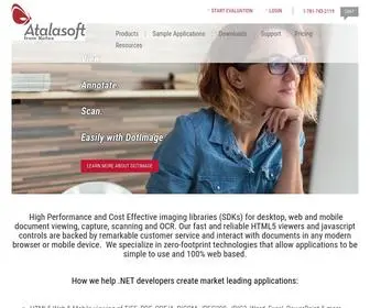 Atalasoft.com(Serious Document SDKs for Savvy Developers) Screenshot