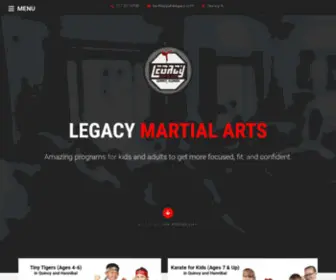 Atalegacy.com(Martial Arts & Karate Classes Quincy) Screenshot