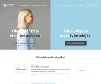 Atalent.fi(Avullamme onnistut korkeakoulutettujen osaajien rekrytoinnissa) Screenshot