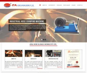 Atalhoses.com(Hose Crimper Machine) Screenshot