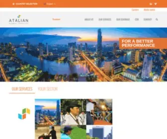 Atalian.co.th(ATALIAN Thailand) Screenshot