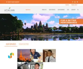 Atalian.com.mm(ATALIAN Myanmar offers a number of facility management services) Screenshot