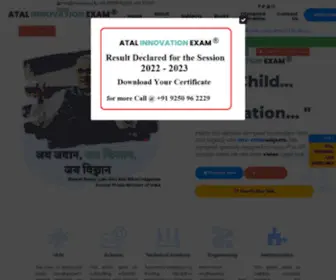 Atalinnovationexam.com(ATAL INNOVATION EXAM) Screenshot
