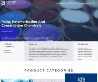 Ataman-Kimya.com(Ataman Chemicals) Screenshot