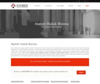 Atamer.av.tr(Atamer Avukatlık Bürosu) Screenshot