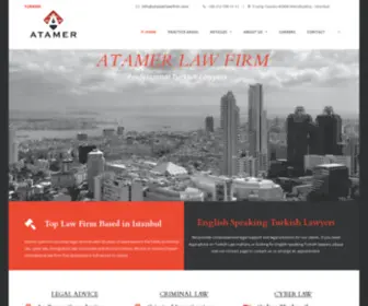 Atamerlawfirm.com(Atamer Law Firm) Screenshot