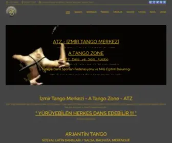 Atangozone.com(Zmir Tango Merkezi) Screenshot