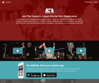 Ataonline.com(The American Taekwondo Association (ATA)) Screenshot
