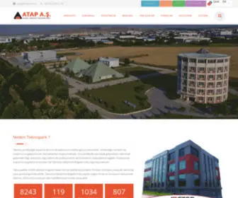 Atap.com.tr(Eskişehir Teknoloji Geliştirme Bölgesi) Screenshot