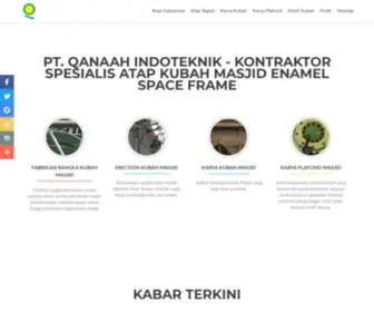 Atapkubah.com(Kontraktor Atap Kubah Masjid Enamel Space Frame Kontruksi) Screenshot