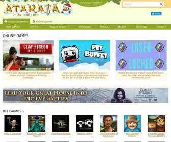 Atarata.com(Free games) Screenshot