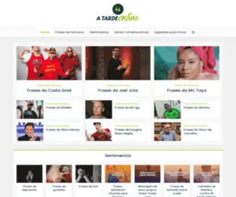 Atardeonline.com.br(A Tarde Online Mensagens) Screenshot