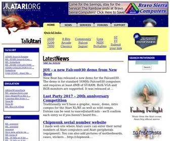Atari.org(/ Home) Screenshot