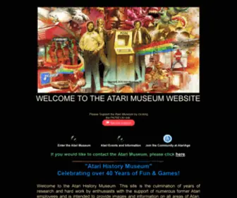 Atarimuseum.com(The Atari History Museum) Screenshot