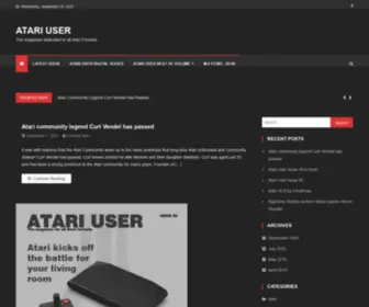 Atariuser.com(The magazine dedicated to all Atari Formats) Screenshot