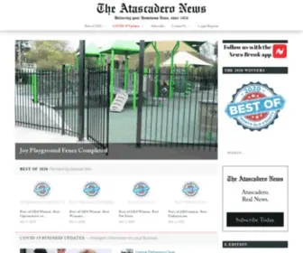Atascaderonews.com(The Paso Robles Press) Screenshot