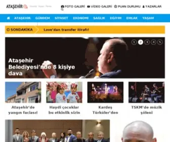 Atasehir24.com(Ehir Haber Portal) Screenshot