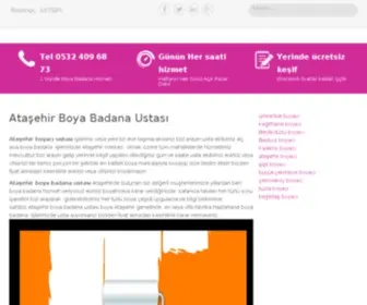 Atasehirboyaciustasi.com(Atasehirboyaciustasi) Screenshot