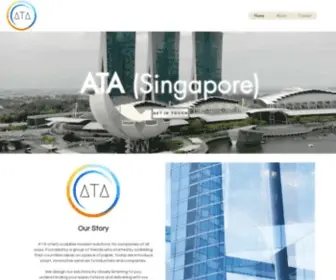 Atasgp.com(ATA (Singapore)) Screenshot