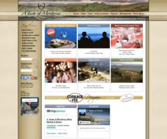 Atasteofmonterey.com(A Taste of Monterey) Screenshot