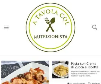 Atavolacolnutrizionista.it(A Tavola col Nutrizionista) Screenshot