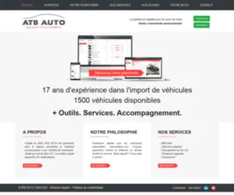 Atbauto.com(Négociant automobile) Screenshot