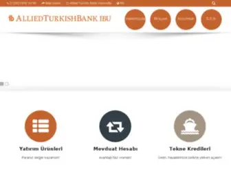 Atbibu.com(Allied Turkish Bank IBU) Screenshot