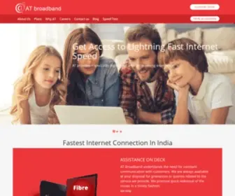 Atbroadband.in(AT Broadband) Screenshot