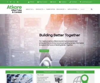 ATC-Mechanical.com(Allied Tube & Conduit's Mechanical Division) Screenshot