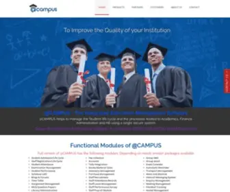 Atcampussolutions.com(Integrated Education Management Software) Screenshot