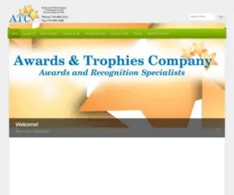 Atcawards.net(Awards and Trophies Company) Screenshot