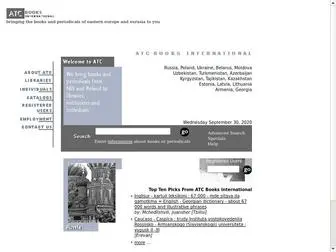 Atcbooks.com(ATC Books International) Screenshot