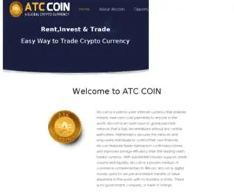 Atccoin.com(Atccoin) Screenshot