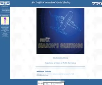 AtcGuild.com(Cyberhome of Indian Air Traffic Controllers) Screenshot