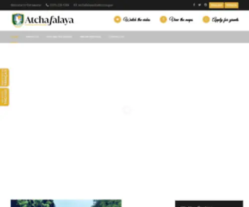 Atchafalaya.org(Atchafalaya National Heritage Area) Screenshot